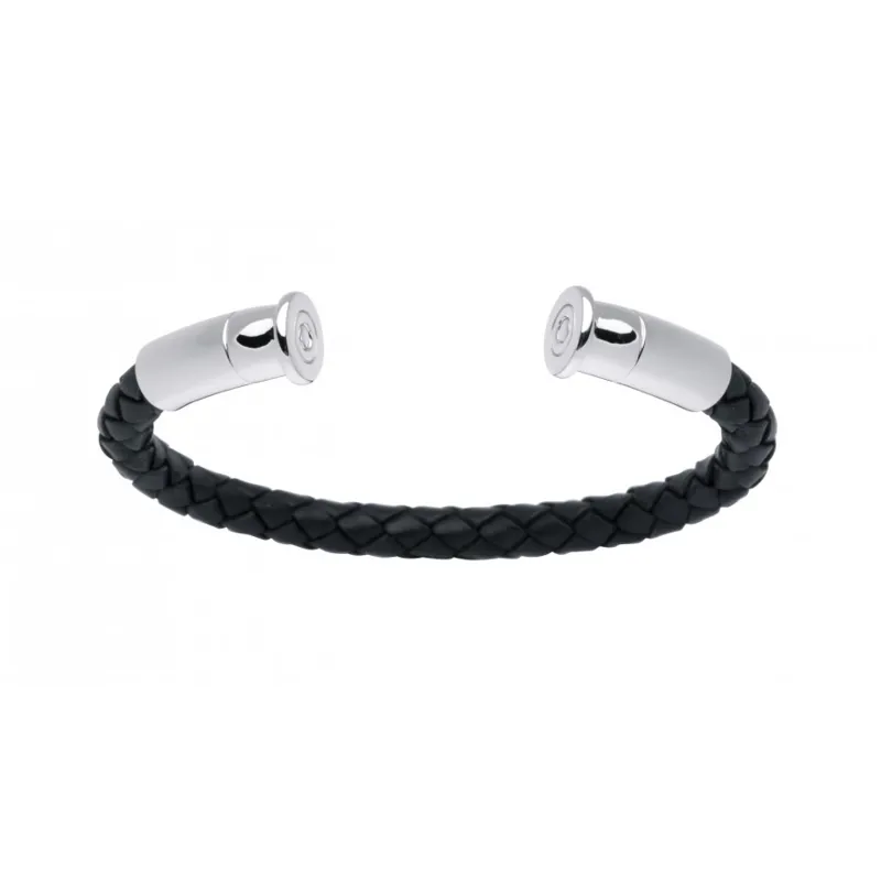 Deakin and Francis Leather Cartridge Ends Bracelet